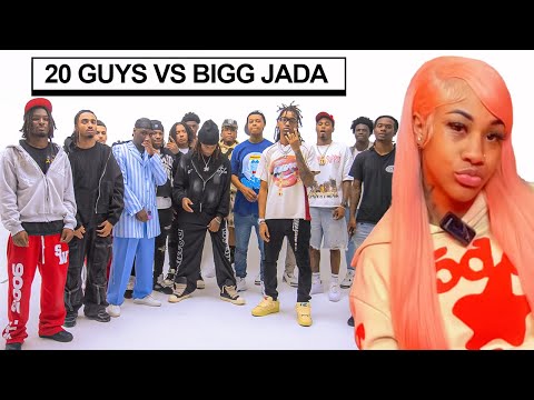 20 GUYS VS 1 RAPPER: BIGG JADAA