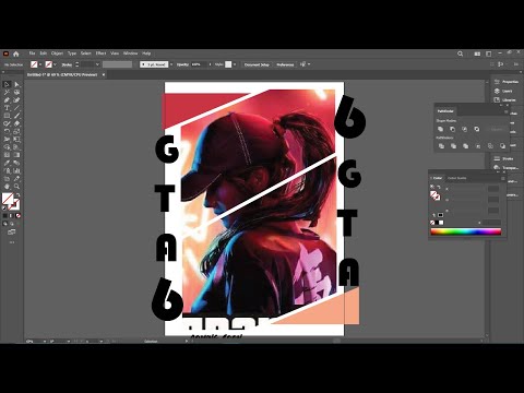 GTA 6 Coming Soon   #poster #illustrator #graphicdesign