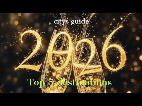 Top 5 Destinations to Celebrate New Year’s Eve 🌟 Fireworks, Parties & Magic Around the World