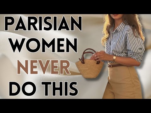 Parisian Women NEVER Make These Styling Mistakes!