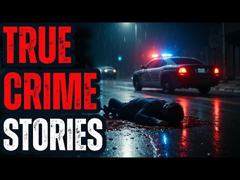 5 Disturbing True Crime Stories For Sleep With Rain Sound | Black Screen | Vol. 126