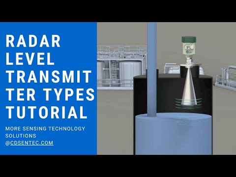 Radar level transmitter types and radar level transmitter working principle tutorial