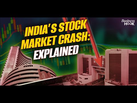 WHY  IS INDIAN STOCK MARKETS  FALLING  OR CRASHING#stockmarket#viralvideo#trendingvideo