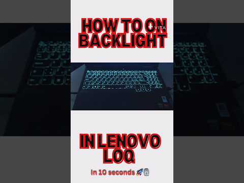 How to Turn On Lenovo LOQ Using Keyboard Shortcuts | Quick Setup Guide #lenovoloq #how
