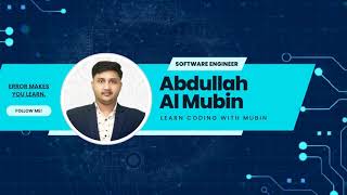Meet Abdullah Al Mubin: Your Web Development Wizard