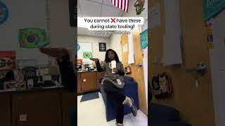 What NOT to do during State Testing!!!