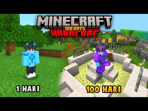 Bertahan Hidup 100 Hari Di Minecraft Hardcore