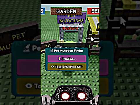 new grow a garden pet mutation randomizer #growagarden #growagardenscript #roblox #robloxshorts #fyp