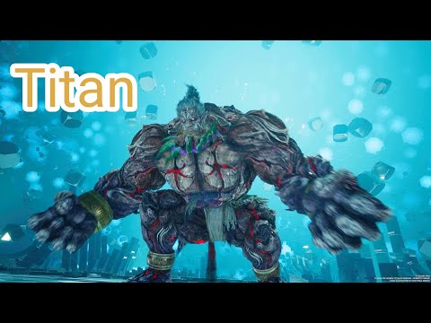 Beating Titan - Final Fantasy VII Rebirth