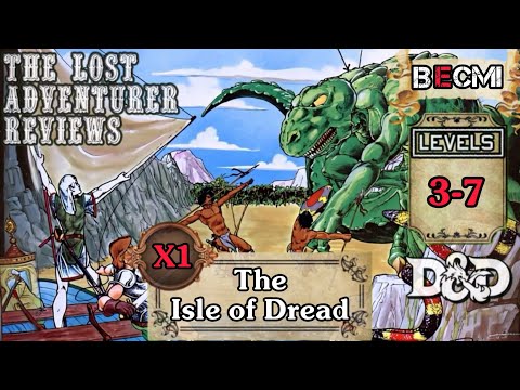 A Review of X1: The Isle of Dread. A BECMI Dungeons and Dragons review #24