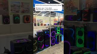 2025 CES Consumer Electronics Show #partyspeaker #speaker #bluetoothspeaker