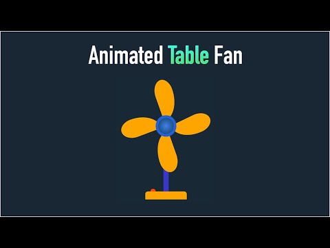 Animating a Table Fan with HTML and CSS: Create a Cool Virtual Breeze! | CSS Tricks