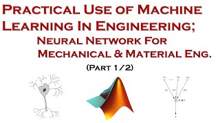 Practical Use of Machine Learning In Engineering; Neural Network For Mechanical & Material Eng. P1/2
