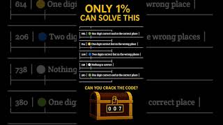 🔐 "CRACK THE CODE in 60 SECONDS! 3-Digit Mystery 99% CAN’T Solve! 💡 (Viral Puzzle Challenge)"