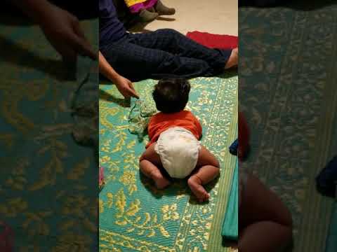 Joanna - 30 March - Trying to get up on own