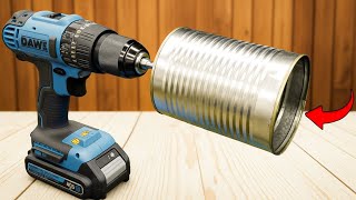 Never throw away empty tin cans😱!!! secret uses of old empty tin cans