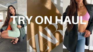 NEW ZARA HAUL SPRING 2021| HUGE TRY ON HAUL