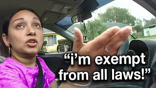 When a “Sovereign” Karen Thinks She’s Above All Laws | Karen Arrested #452