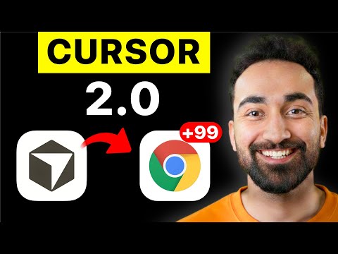 Cursor 2.0 is INSANE  - Code Websites in Seconds