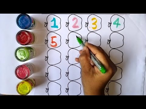how to learn counting for kids | 12345 | 123 counting | learn to count | learn numbers