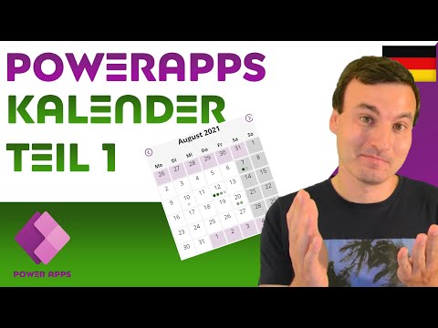 [Lern PowerApps] EP19: Ein Monatskalender - einfach genial mit Sequence() und AddColumns()