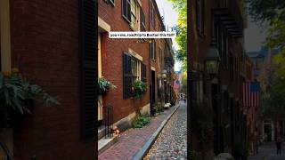 Boston City Tour 🏙️ | America’s Historic Charm in 30 Seconds”