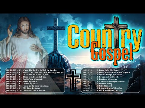Beautiful & Uplifting Country Gospel Hymns 2024🙏Country Gospel songs to help you heal your soul