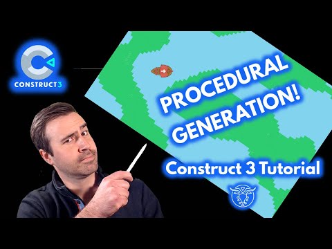 Make infinite worlds!  Procedural Generation Introduction - Construct 3 Tutorial
