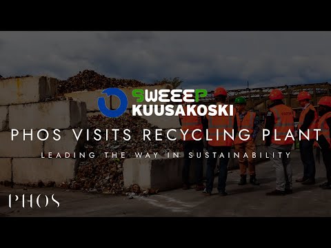 Phos Visits SWEEEP Kuusakoski Recycling Plant - Leading the Way in Sustainability!