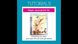ArtKits.com Resin Journal Covers by Leann Schmidt