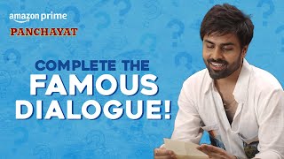 Complete the Panchayat Dialogue | Jitendra Kumar, Sanvikaa, Chandan Roy, Durgesh Kumar, Faisal Malik