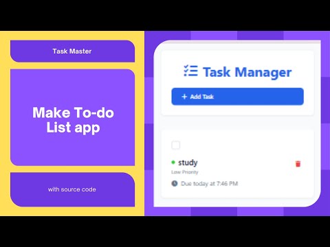 To-Do List App with Source Code