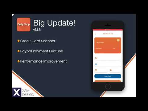 DellyShop Card Scanner (v1.1.6) | Xamarin Forms 🎉