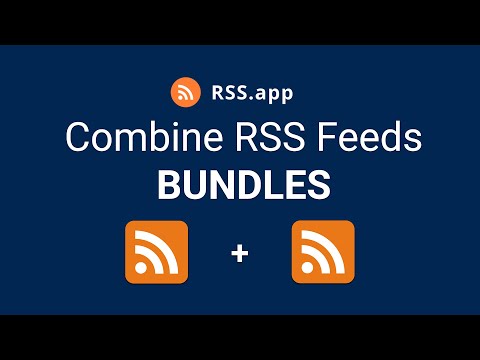 How to Use the Bundles Feature on RSS app (Combine RSS Feeds into one)