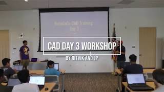 CAD Workshop D3 '19