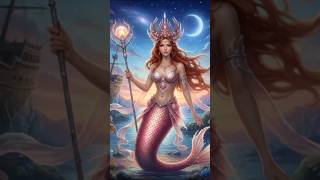👑✨ Queen of the Ocean 🌊🐚#MermaidQueen #OceanMagic #FantasyVibes #UnderwaterBeauty #SeaGoddess 🧜‍♀️💎🌙