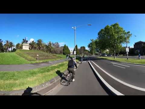 Take a 360 trip on Big Build's upgraded bike paths!