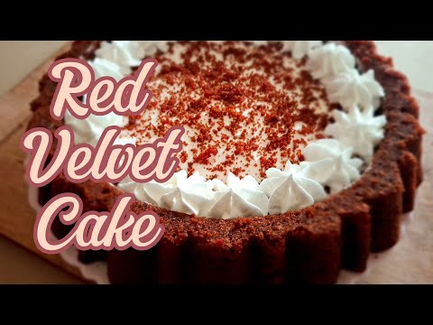 How to make Red Velvet Cake at Home . Easy Recipe . ASMR