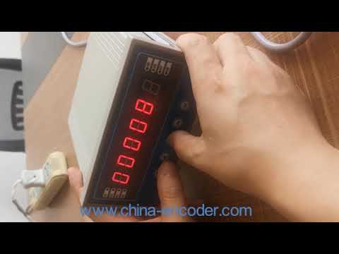 SSI Displacement measurement indicator alarm point setting
