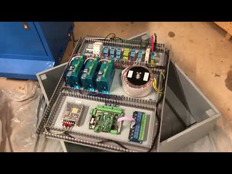 Precision Matthews PM30 CNC Conversion - First look at Control Panel