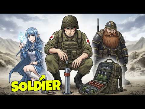 A Modern Soldier Ends up in a Fantasy World and Must Fight to Survive! | Manhwa Recap |