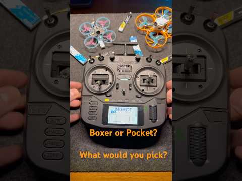 Radiomaster Boxer or Pocket? Which one is best for beginners? #drone #fpv #fpvfreestyle #fpvracing
