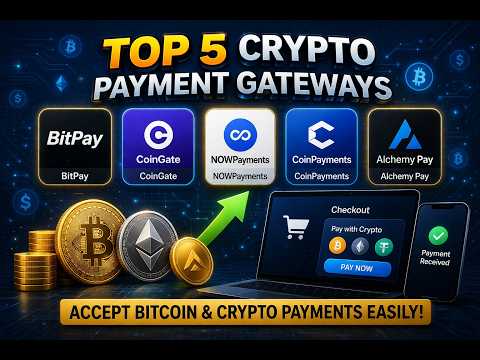 Top 5 Crypto Payment Processors 💡 Best Ways to Accept Crypto Payments