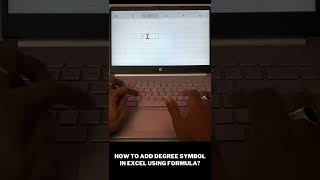 How to Add Degree Symbol in Excel Using Formula?