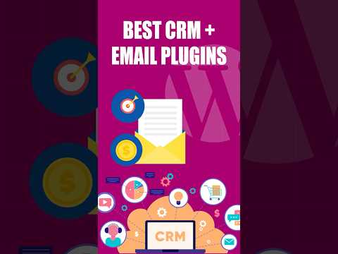 Top 4 WordPress CRM & Email Marketing Plugins (+ Bonus SEO Tool) #Shorts