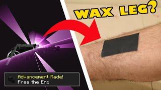 Minecraft But Advancements = Punishments...