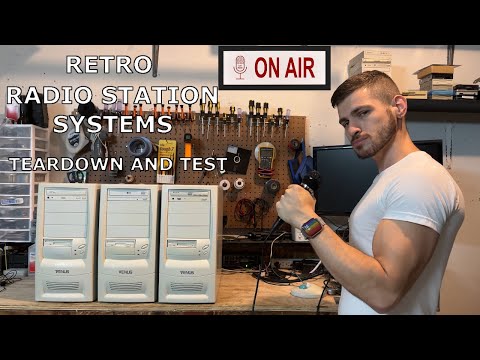 Checking out some early 2000s systems. They were running a radio station!