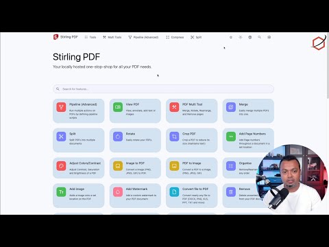 Full-featured and free PDF editor running in docker - meet Stirling PDF