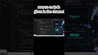 How To Creating a Responsive Login Page #cssanimation #htmlproject