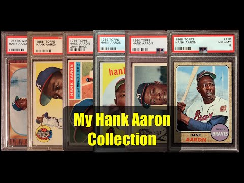 My Hank Aaron Card Collection